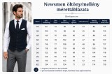                           Newsmen elasztikus slim öltöny - Sötétszürke Öltöny, mellény